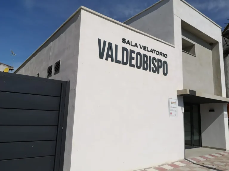 Sala de velatorio de Valdeobispo